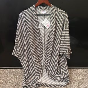 LULAROE NWT SIZE MED STRIPE CARDIGAN